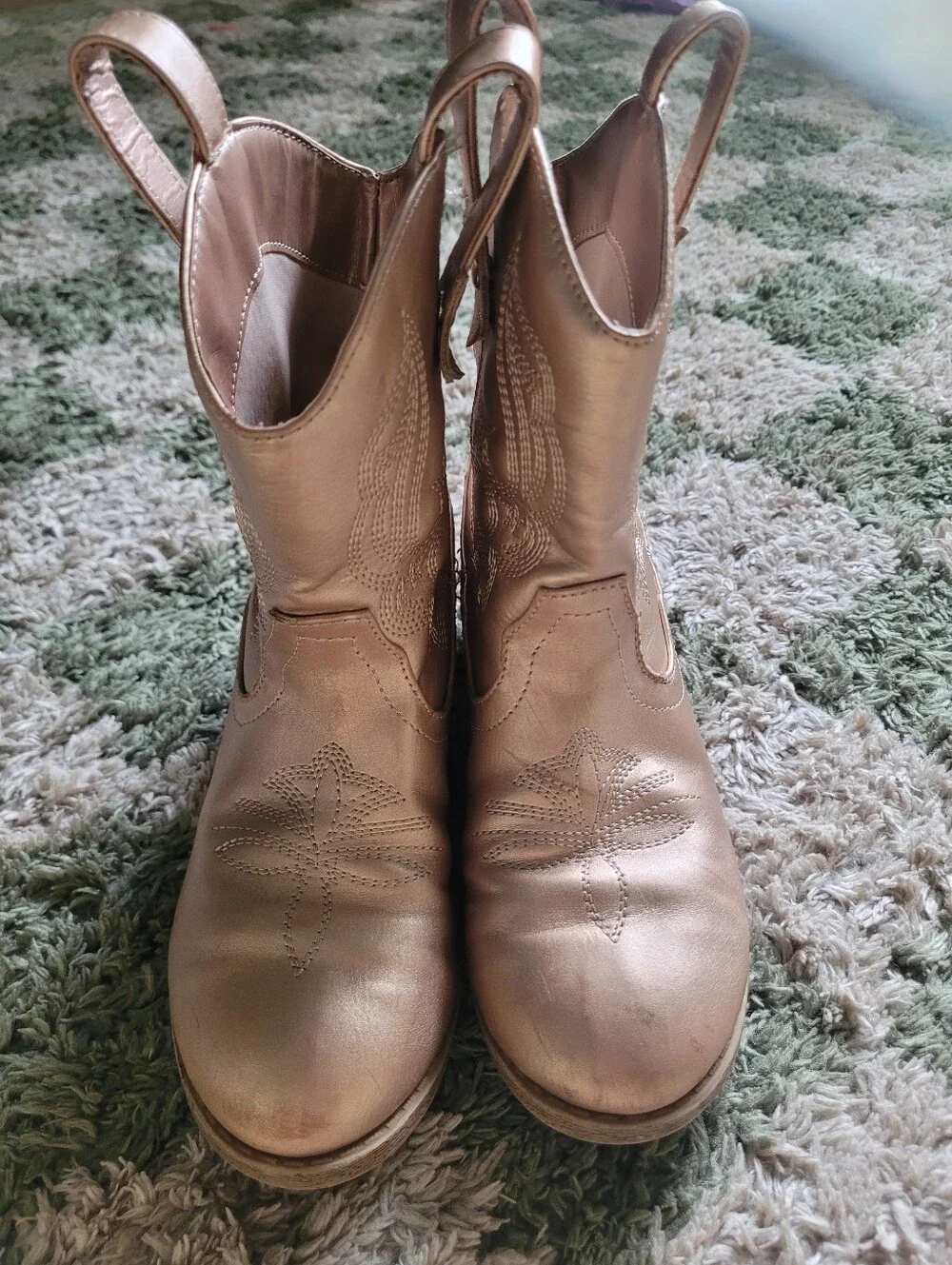 Dream Pairs Blush Pink Pull-On Boots